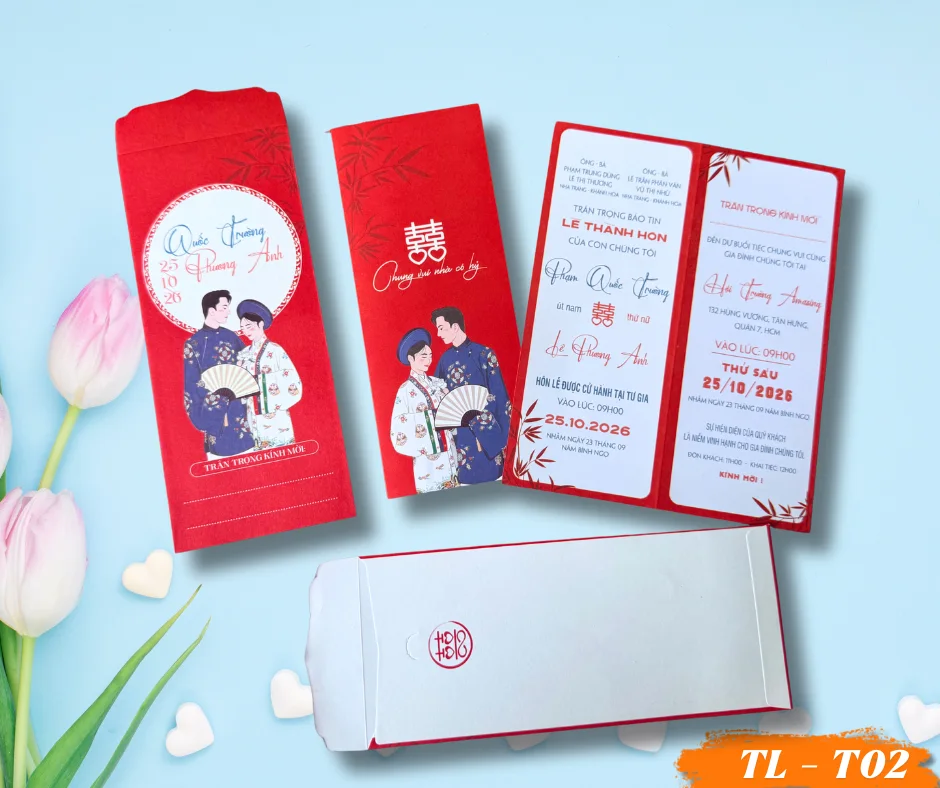 Thiệp cưới  túi đứng giá rẻ TL T02 - 2500D-THIEP-CUOI-TUI-DUNG-GIA-RE-TL-T02