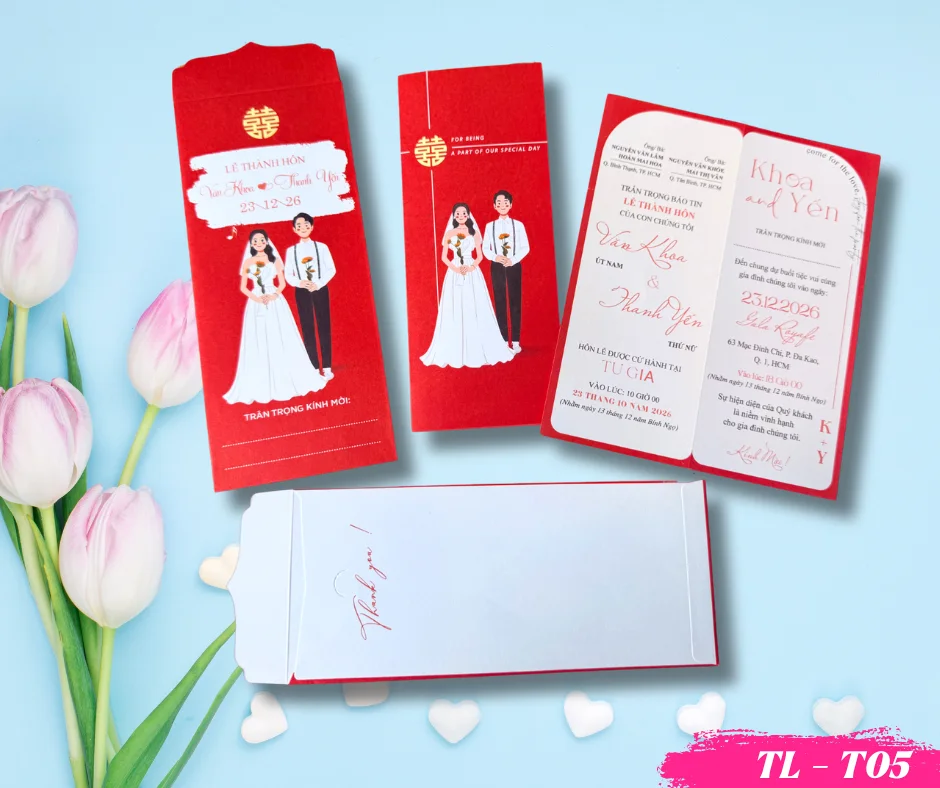 Thiệp cưới  túi đứng giá rẻ TL T05 - 2500D-THIEP-CUOI-TUI-DUNG-GIA-RE-TL-T05