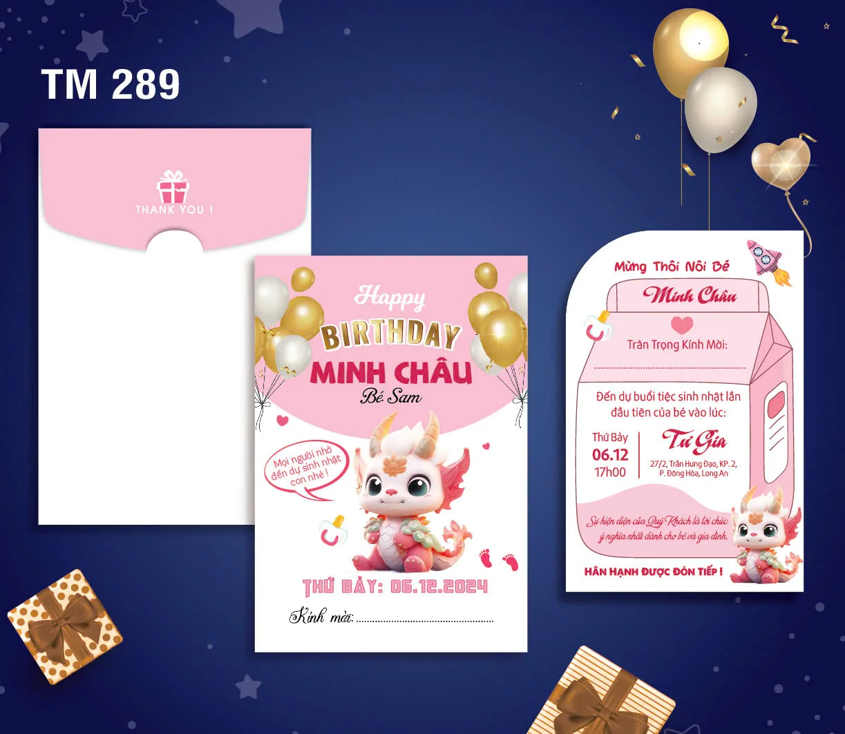 sinh nhật Kiểu Đứng TM289 - 2700D-SINH-NHAT-KIEU-DUNG-TM289