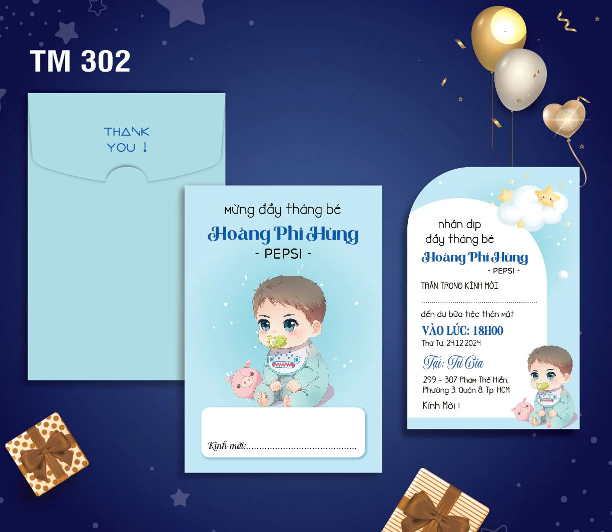sinh nhật Kiểu Đứng TM302 - 2700D-SINH-NHAT-KIEU-DUNG-TM302
