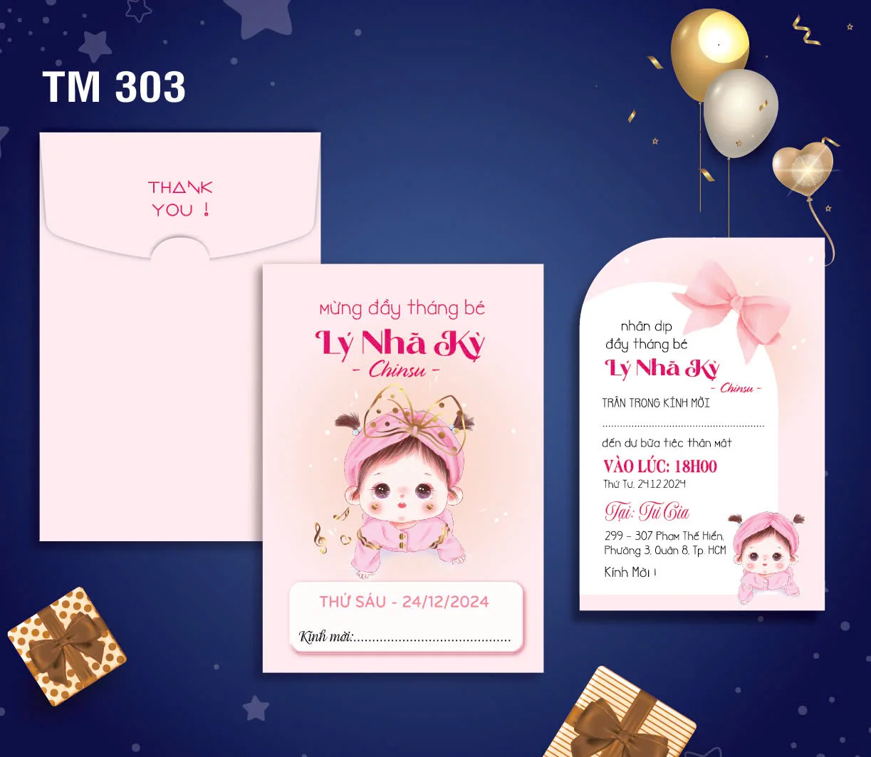 sinh nhật Kiểu Đứng TM303 - 2700D-SINH-NHAT-KIEU-DUNG-TM303