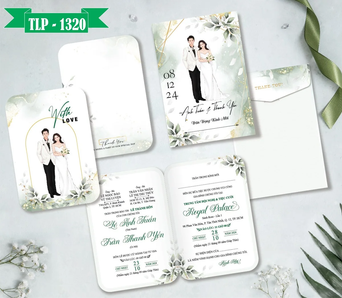 Thiệp cưới Chữ nhật đứng P1320 - 2900D-THIEP-CUOI-CHU-NHAT-DUNG-P1320