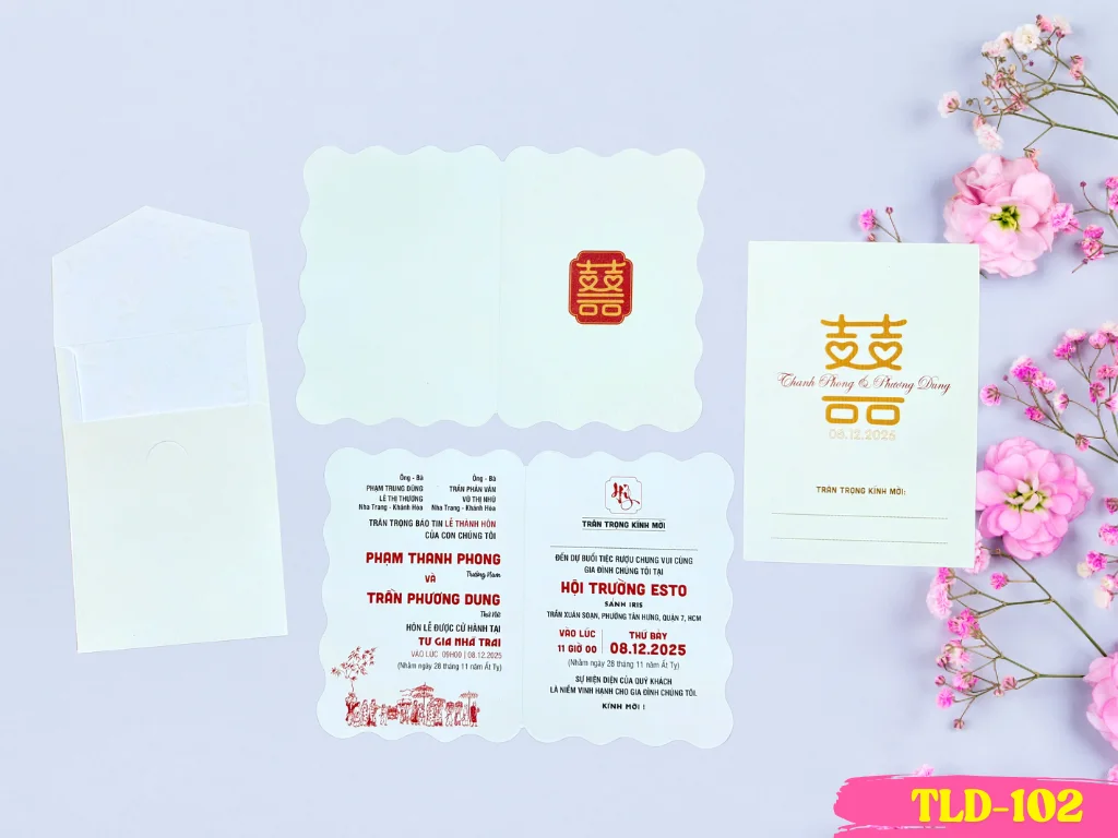 Thiệp cưới TLD 102 - 3400D-THIEP-CUOI-TLD-102