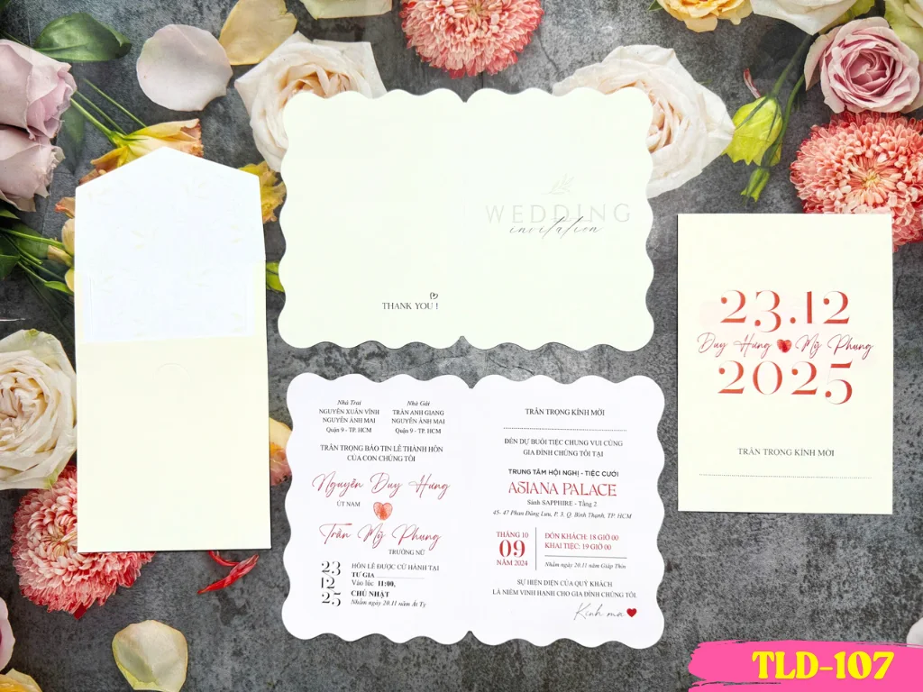Thiệp cưới TLD 107 - 3400D-THIEP-CUOI-TLD-107