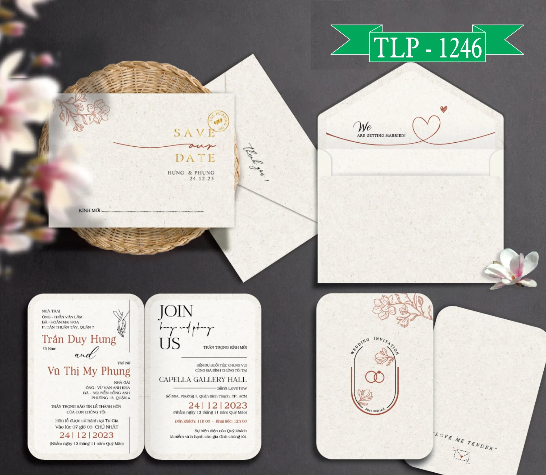 Thiệp cưới ruột bo ép kim P 1246 - 4300D-THIEP-CUOI-RUOT-BO-EP-KIM-P-1246