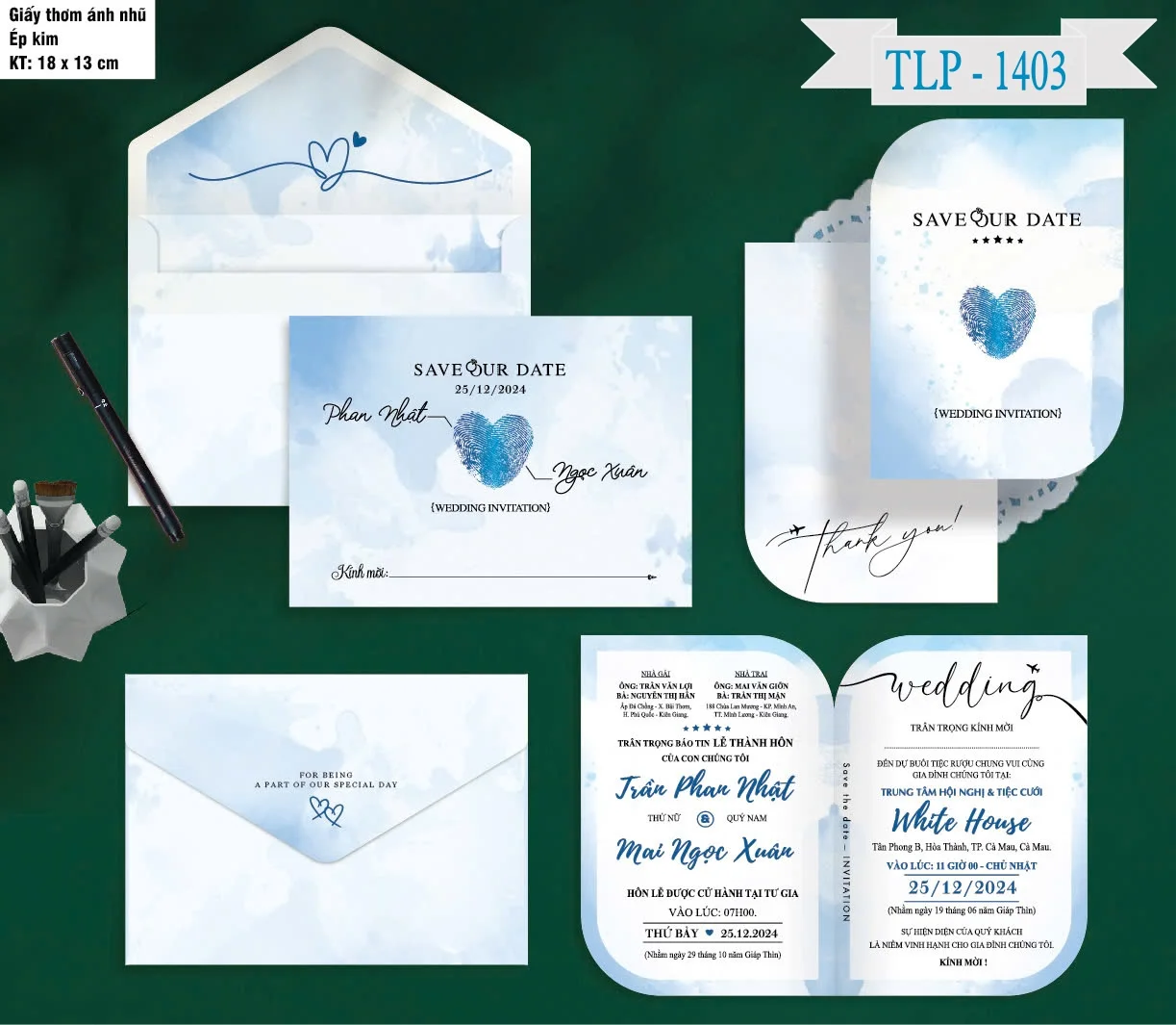 Thiệp cưới Ánh kim thơm P1403 - 5300D-THIEP-CUOI-ANH-KIM-THOM-P1403
