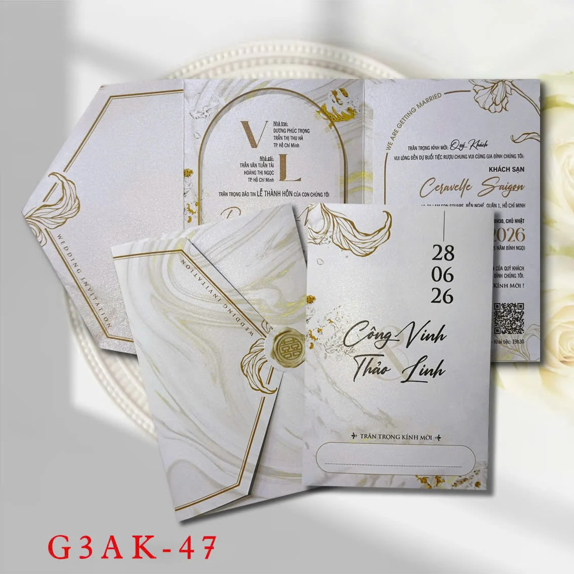 Mẫu thiệp cưới G3AK-47