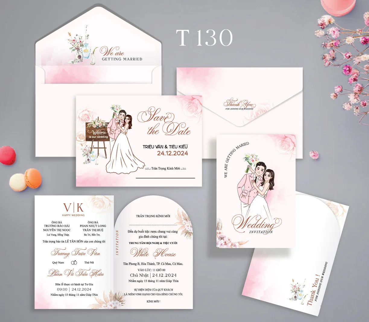 Thiệp cưới T130-01