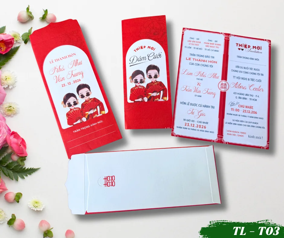 Thiệp cưới TL-T03