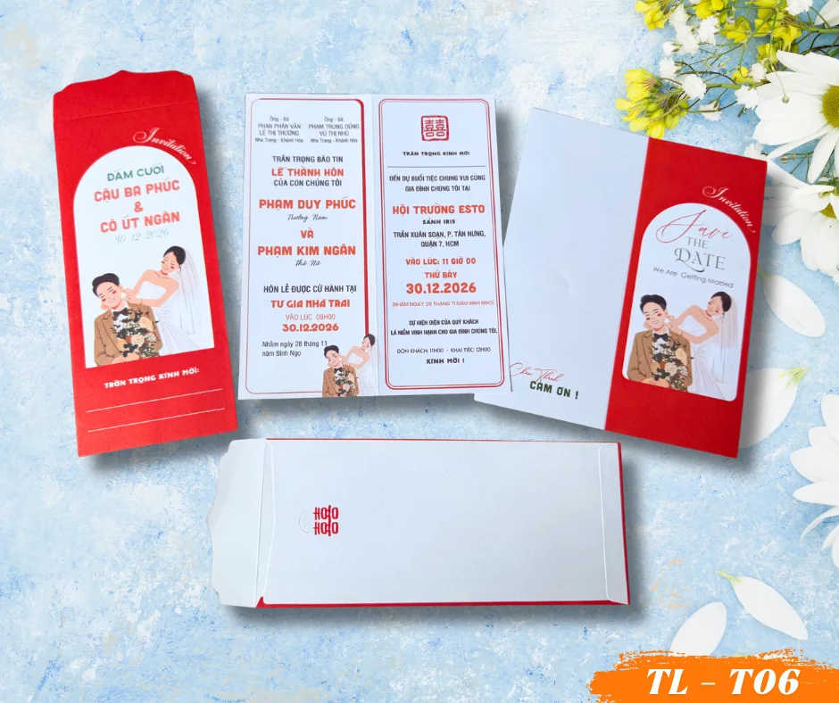 Thiệp cưới TL-T06
