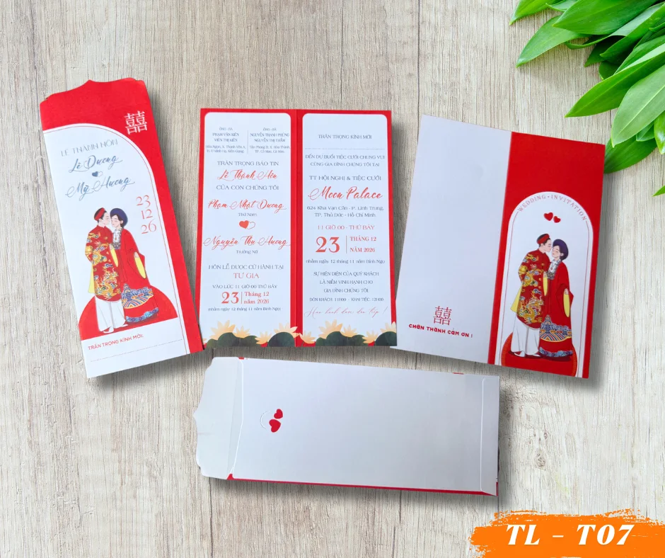 Thiệp cưới TL-T07